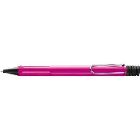 Lamy Safari pinker Kugelschreiber – blaue Tinte