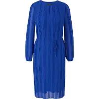 Comma Kleid Chiffonkleid mit Plisséefalten