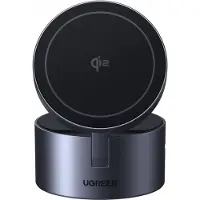 UGREEN Induktionsladegerät W712, 25W, 3-in-1, USB-C (Schwarz)