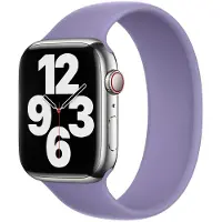 Apple Silikon Solo Loop für das Watch | 44/45/46/49 mm - Größe 5 - English Lavender