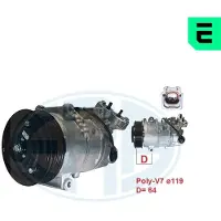 ERA Kompressor, Klimaanlage 670135