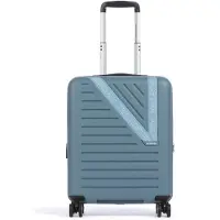 American Tourister Dynabelt Spinner Reisekoffer 36L, Rainstorm Blue