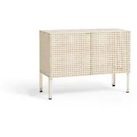 HAY - Perforated Bodenschrank Klein - H 66,5cm - Eierschale