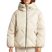 Beaumont Damen Jacken Nowy Puffer Jacket - Creme - Größe 34