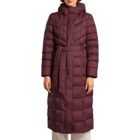 Beaumont Damen Jacken Valentina Long Coat - Bordeaux - Größe 38