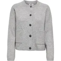 ONLY Strickjacke ONLPIEMONTE L/S CARDIGAN in Grau | Gr.: S