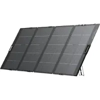 EcoFlow 400W Lightweight Solar Panel, 400 W, 400 W, 39.3 V, Monokristallines Silizium, Boden, Schwarz