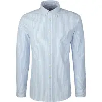 Seidensticker Businesshemd Regular 1/1 Button-Down-Kragen Gestreift