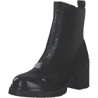 Hispanitas für Damen. HI254280 Zurich Lederstiefelette schwarz (40), 5 bis 8 cm, Reißverschluss, Lässig