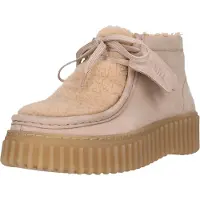 Clarks Schnürschuhe Torhill Moss 26182914 Beige