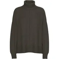 Pieces Pcmalou Pullover Mit Hohem Kragen | Braun | S