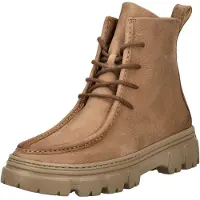 Paul green Nubuk tan Damen Stiefelette in Braun, Größe 7.5
