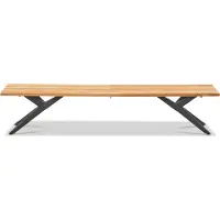 Set One By Musterring Rotterdam Bank Edelstahl/Teak