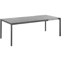 Solpuri Soft Ausziehtisch Aluminium