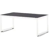 Sieger Loungetisch mit Glasplatte 110x60x44 cm