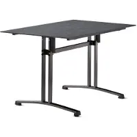 Sieger Gastro Tisch Polytec Säulenklappgestell 120x80 cm