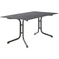 Sieger Boulevard-Klapptisch Polytec 160x90 cm Aluminium