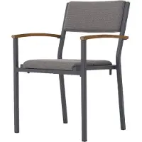 Zebra Quadux Stapelsessel Aluminium/Tuvatextil
