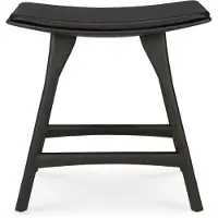 Ethnicraft Osso Hocker Schwarz