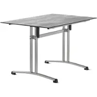 Sieger Gastro Tisch Polytec Säulenklappgestell 120x80 cm