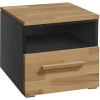 Hasena Accessoires Onia Nachttisch Massivholz 45x50x41 cm - montiert