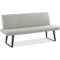 Niehoff Elba Vollpolsterbank Stahl Alpine Beige