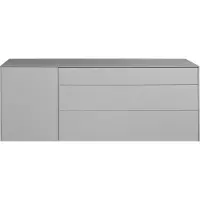 Mäusbacher Imola Lowboard Holzwerkstoff/Glas 169x63x42 cm