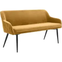 SalesFever Sitzbank 160 cm Samt