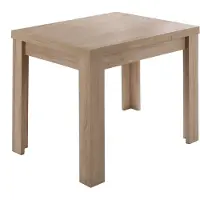 Mäusbacher Monzi Esstisch mit Auszug auf Rollen Holzwerkstoff