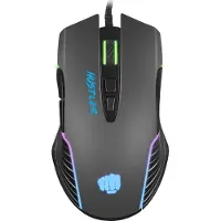 Fury Hustler Maus Gaming Beidhändig USB Typ-A Optisch 6400 DPI