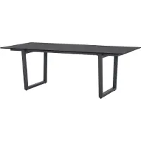 Zebra Unyx Gartentisch Aluminium/HPL 200x100 cm