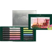 Faber-Castell - Pitt Artist Pen tin set - Paris - 12 pcs (267136)