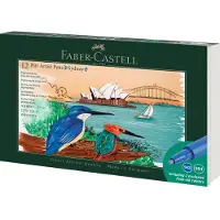 Faber-Castell - Pitt Artist Pen tin set - Sydney - 12 pcs (267138)