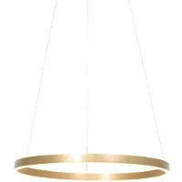 Steinhauer Ringlux 3502 LED-Pendelleuchte-Gold-mit (2700K)