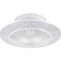 Eglo Deckenventilator Malinska weiß Ø 55cm