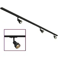 SLV 1-Fase Rail Set Schwarz