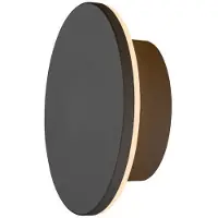 SLV D-RING S, Wandleuchte, PHASE, 2700/3000K, PHASE, IP65, schwarz 1007911