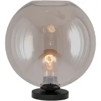Masterlight Tischlampe Bella 2 mit Ø 25cm Goldglas