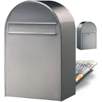 Bobi Briefkasten Classic B i Edelstahl