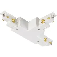 SLV S-TRACK T-Verbinder, verstellbar, rechts, mit Einspeisemöglichkeit, DALI, PHASE, weiß 1007821
