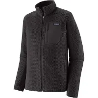 Patagonia - Leichte, atmungsaktive Fleecejacke &ndash; Herren &ndash; M's R1 Air Jkt - M's R1 Air Jkt Black für Herren - Größe XL - schwarz