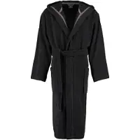 Cawö Bademantel 829 Uni Kapuze Lava Herren-XXL
