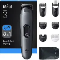 Braun AIO3540 Trimmer Grau