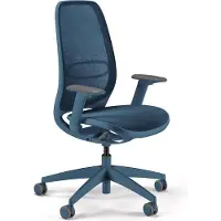 Sedus Bürostuhl se:air, Ai-821/003 Stoff blau