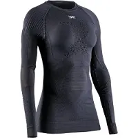 X-Bionic Thermoaktive Unterwäsche Oberteil Energy Accumulator 4.0 EA-WT06W19W Schwarz Slim Fit