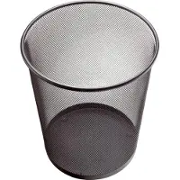 Helit the circle network H2518595 Papirkurv 15 l (Ø x H) 265 mm x 280 mm Metal Sort 1 stk