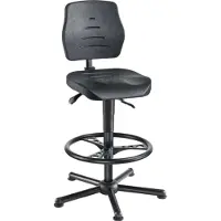 MeyChair chair Arbeitsdrehstuhl W15-25-H-PU-FR7 schwarz Kunstleder