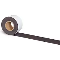 MAUL Magnetband , selbstklebend, abschneidbar, 40 g/cm², L 10 m x B 100 mm, schwarz