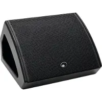 Omnitronic 11038035, Keilmonitor, 2-Wege, Schwarz, 150 W, 300 W, 121 dB
