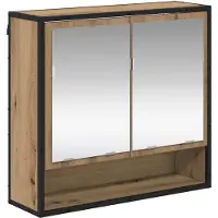 vidaXL Wandregal Artisan-Eiche 65 x 20 x 60 cm
